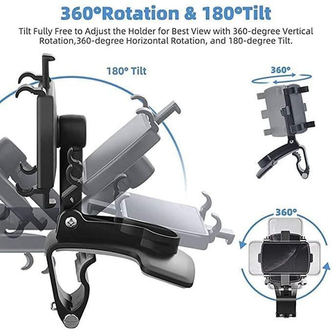 Mobile Phone Holder Mount Stand 360 Rotation