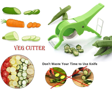 Plastic 2 in 1 Vegetable & Fruit Cutter | High Quality Multi Cutter